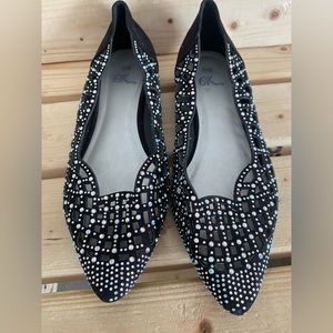 Black flats size 9M